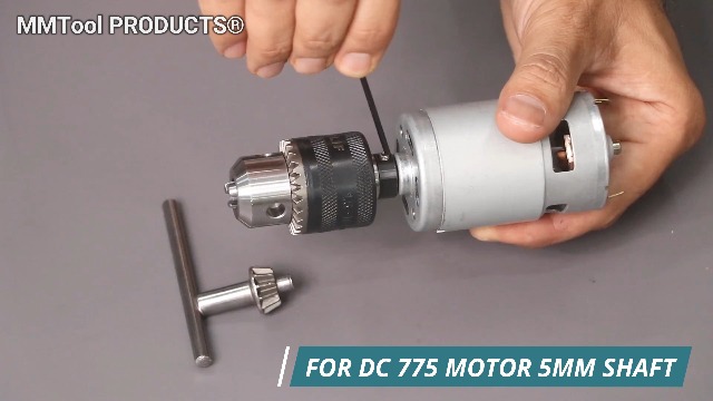 MMTool PRODUCTS DC 775 Motor Shaft Adapter For Drill Chuck